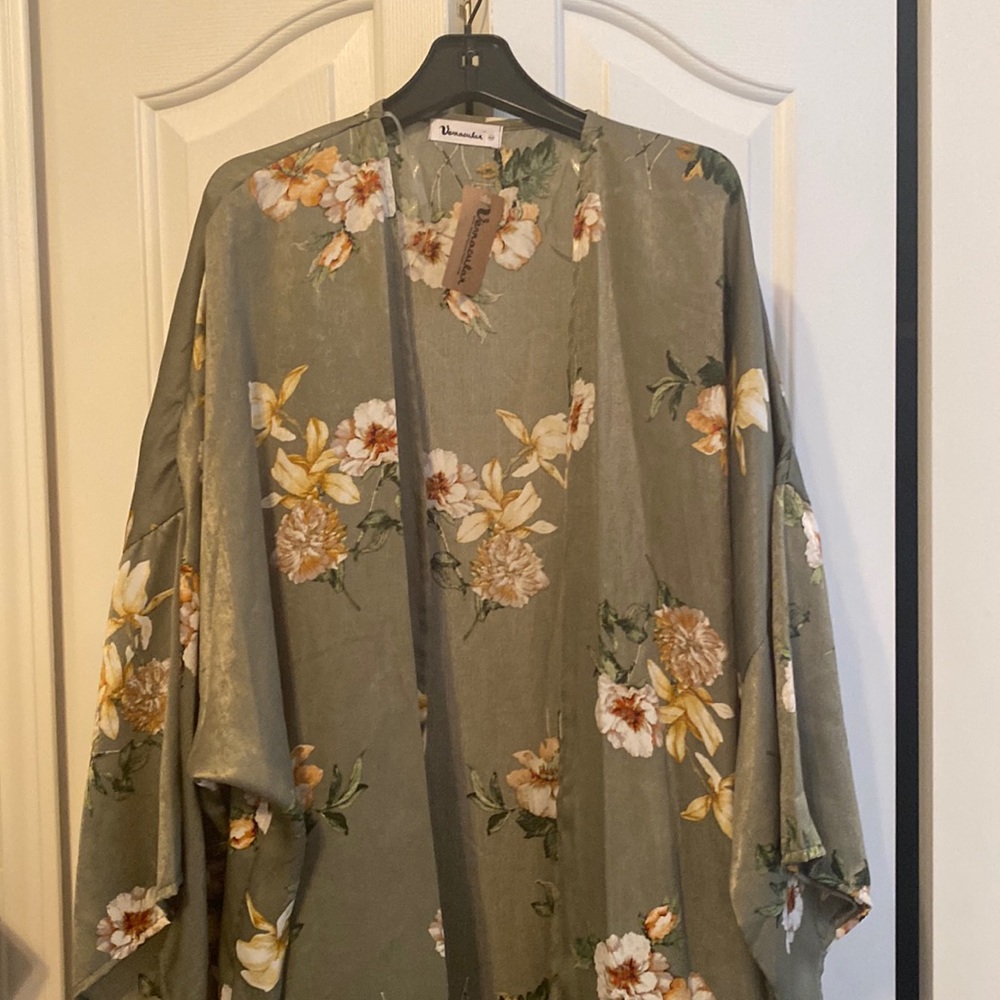 Beautiful Flowered Kimono